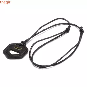 THEGIRL8B Kính Dây, Chống Rơi Kính Bảo Vệ Kính Mắt Đọc Sách Kẹp Kính Mắt, Hộp Kính Mát Di Động Hộp Đựng Kính Hộp Bảo Quản Kính Da Kẹp Ngoài Trời