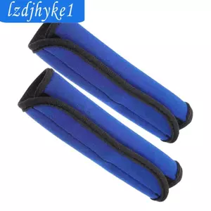 2 Chiếc Kéo Lên Thanh Đệm Tay Cầm Neoprene Hành Lý Bọc Tay Cầm Tay Cầm Cho Thiết Bị Tập Thể Dục