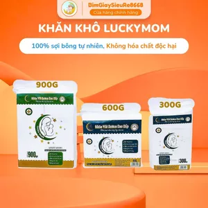 Khăn Khô Đa Năng LUCKY MOON, Khăn Vải Cotton Cao Cấp 300g/600g/900g