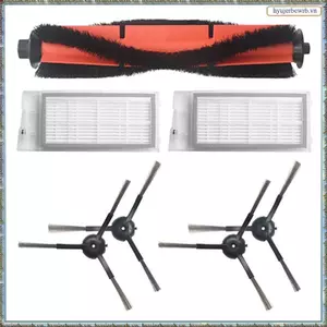 7 Chiếc Cho EVE Plus Robot Hút Bụi Bàn Chải Chính Bộ Lọc HEPA Bàn Chải Bên Phụ Kiện Thay Thế Phần