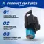 Cho B1 B14 B16 B24 C14 C24 MN D90 MN99S RC Xe Nâng Cấp Phần Phụ Kiện