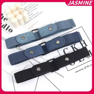 JASMINE Thắt Lưng Không Bule Cho Quần Jean, Thắt Lưng Co Giãn Co Giãn Không Bule Cho Nữ / Nam, Không Có Thắt Lưng JASMINE