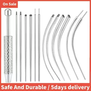 Dụng cụ lấy bóng xuyên thấu, 14g 16g 18g 20g Côn xỏ ngón, Dụng cụ thay đổi xỏ khuyên bằng thép cho bông tai đinh tán