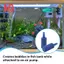 Đá không khí bong bóng khoáng bể cá, 10 miếng, Xanh dương