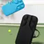 WANYEDI Túi Mái Chèo Pickleball, Chống Thấm Nước Phù Hợp Với 2 Mái Chèo Và 4 Bóng Túi Bảo Quản Vợt Pickleball, Tiết Kiệm Không Gian Vỏ Cứng EVA Vỏ Bảo Vệ Pickleball Paddle Mang Theo