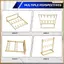 Để Bàn Sắt Trang Sức Trang Sức Bông Tai Móc Treo Vòng Cổ Nhẫn Bông Tai Kệ Trưng Bày Giá Treo Chìa Khóa Vàng