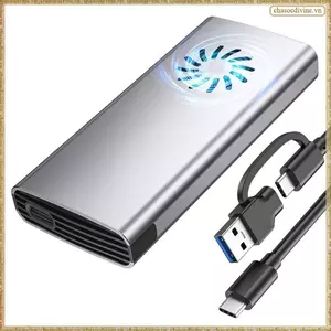 NVMe Enclosure SSD M.2 Adapter, SSD NVMe Sang USB C 3.2 Gen 2 10Gbps NVMe Adapter Cho 2242 2280 SSD Phụ Kiện Thay Thế