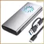 NVMe Enclosure SSD M.2 Adapter, SSD NVMe Sang USB C 3.2 Gen 2 10Gbps NVMe Adapter Cho 2242 2280 SSD Phụ Kiện Thay Thế