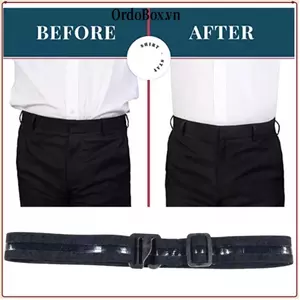 ORDOBOX Chống nhăn, Dây thắt lưng chống trượt bằng Nylon, Áo sơ mi giữ đai kinh doanh co giãn tốt nhất