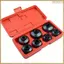 Bộ ổ cắm lọc dầu truyền động 7 CÁI 3 / 8 "Bộ công cụ cờ lê nắp 24, 27, 29, 30, 32, 36, 38mm cho công cụ loại bỏ hiệu quả