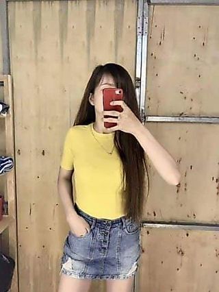 Áo thun gân tay ngắn, áo thun nữ tay ngắn dáng chuẩn đẹp -RUBY CLOTHING A10