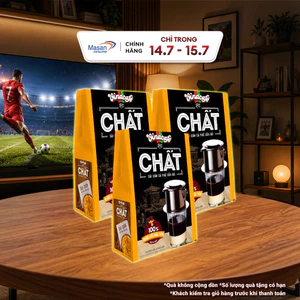 Combo 3 Cà Phê Vinacafé Chất Sài Gòn Cà Phê Sữa Đá - Hộp 10 Gói x 29g