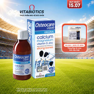 Thực Phẩm Bảo Vệ Sức Khỏe OSTEOCARE Liquid Hỗ Trợ Xương Chắc Khỏe Chai 200ml Vitabiotics