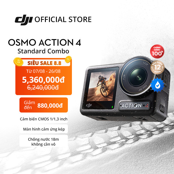 Camera hành động DJI Osmo Action 4