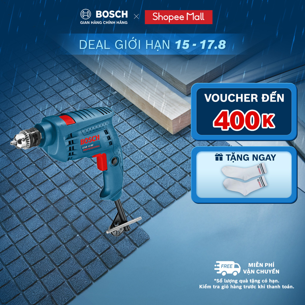 Máy khoan động lực Bosch GSB 10 RE 2