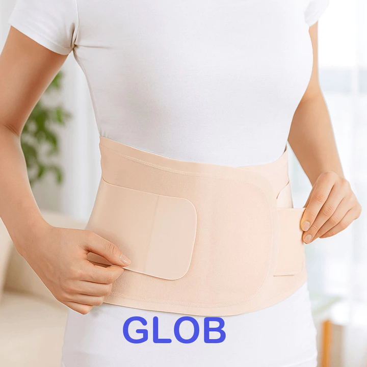 Đai thắt lưng thể thao GLOB, Đai thắt lưng 3D siêu mỏng, Hỗ trợ đĩa thắt lưng Hỗ trợ thắt lưng mỏng 2 Hỗ trợ linh hoạt Đai hỗ trợ thắt lưng thoáng khí Bảo vệ thắt lưng