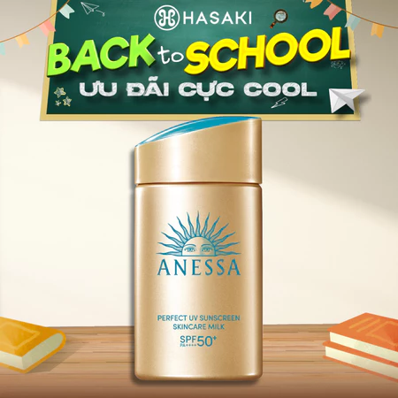 Sữa Chống Nắng Anessa Dưỡng Da Kiềm Dầu (Mới) SPF50+ PA++++ Hasaki Chính Hãng