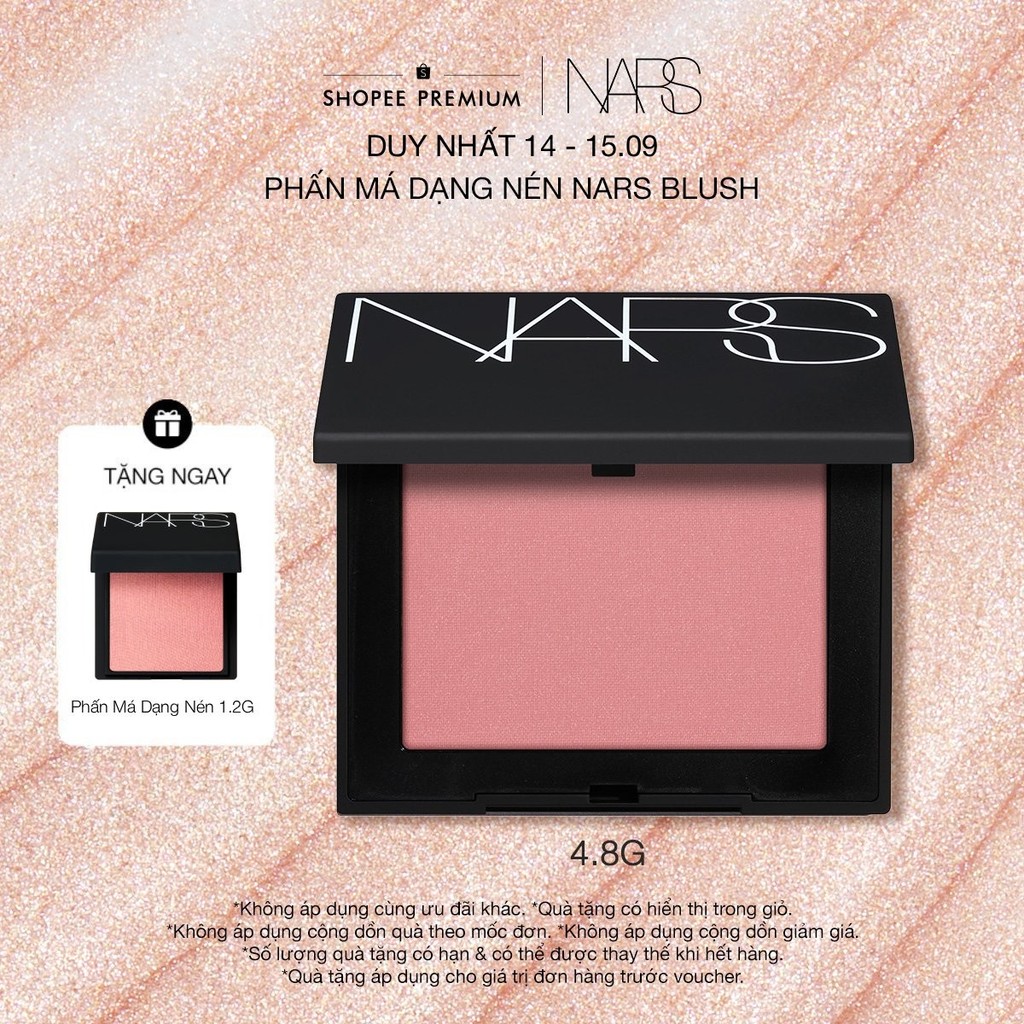 Phấn má hồng NARS Blush/Talc-Free Blush 4.8g