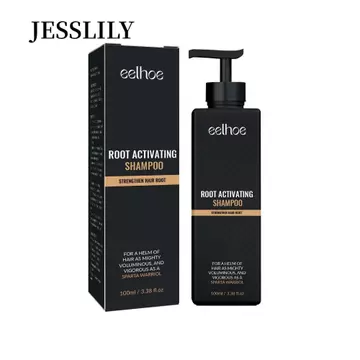 Dầu gội Spartan JESSLILY, Dầu gội kích hoạt gốc nuôi dưỡng 100ML, Chăm sóc tóc lâu trôi Dầu gội mọc lại tóc tự nhiên Dầu gội tối hơn & dày hơn