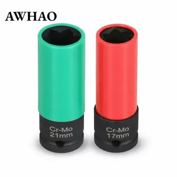 2 Miếng Ổ Cắm Chống Trộm Có Tay Nhựa Nhỏ Gọn Khóa Bánh Xe Ổ Cắm Lug Nut Remover Set Di Động Cho Chủ Ô Tô, Nhà Để Xe