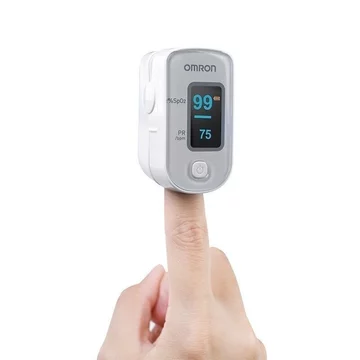 Máy đo SpO2 kẹp ngón tay HPO-100Máy đo nồng độ oxy trong máu tại nhà