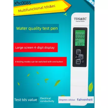 Tập Nước TDS Bút Thử Nước Hộ Gia Đình Trực Tiếp Uống Nước Máy Lọc Khoáng Bút Tds Bút TDS Bút Thử Nước