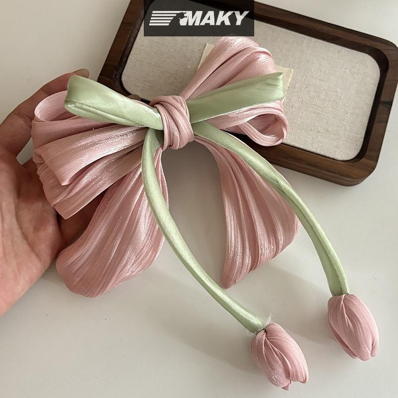 Newwellknownepic Thời Trang Ngọt Ngào Tóc Cho Nữ Bé Gái Dễ Thương Thanh Lịch Nơ Tinh Tế sels Phụ Kiện Tóc Quà Tặng VN