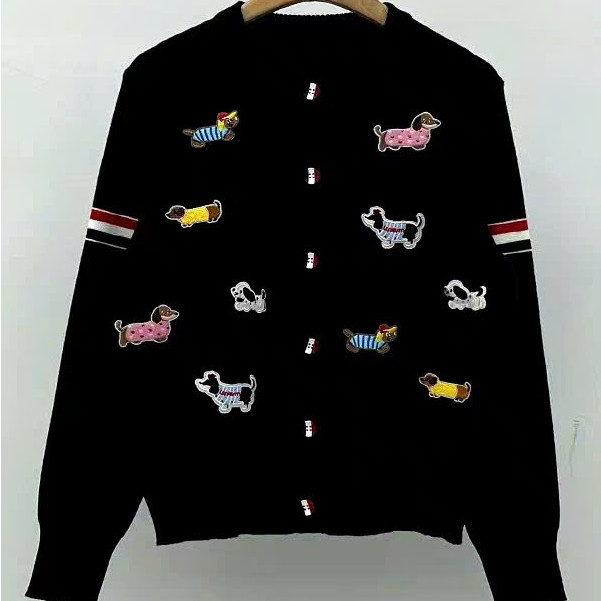 Áo Khoác Len In Động Vật KCloset Áo Cardigan Chất Len Tăm Dày Dặn Dáng Rộng Nam Nữ NA14