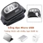 Đèn pin đội đầu siêu sáng cảm ứng bằng tay 1 bóng LED, chống thấm nước IPX6, đèn đeo trán cảm biến pin trâu