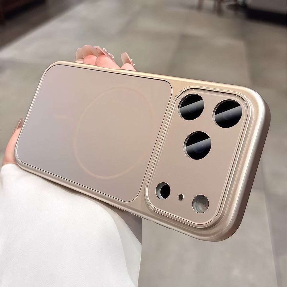 Ốp Điện Thoại Từ Tính Tức Thì Cho IPhone 17 Pro Max 13 14 15 16 Pro Max Chống Rơi Bảo Vệ Ống Kính Vỏ Cứng Bảo Vệ Điện Thoại