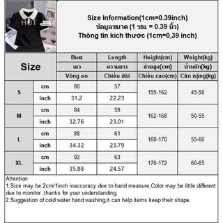 Áo Thun Nữ Hàn Quốc Ren Viền Vai, Màu Sắc Tương Phản, Thời Trang Đa Năng