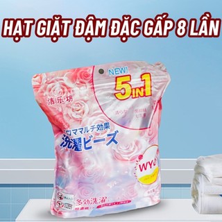 Túi 40 viên giặt thơm quần áo đa năng 5in1 - làm mềm, giặt sạch, khử khuẩn, thơm quần áo lưu hương 72 giờ