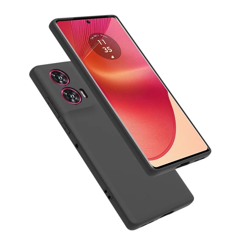 Dành Cho Moto Edge 50 Fusion Ốp Lưng TPU Mềm Đen Mỏng Mờ Silicon Dành Cho Motorola Edge 50 Fusion Ốp Lưng 50Fusion Ốp Điện Thoại