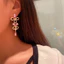 Thời Trang Hàn Quốc Tinh Tế Hoa Ngọc Trai Zircon Thanh Lịch Phong Cách Mới Nhẹ Bông Tai Sang Trọng Bán Buôn