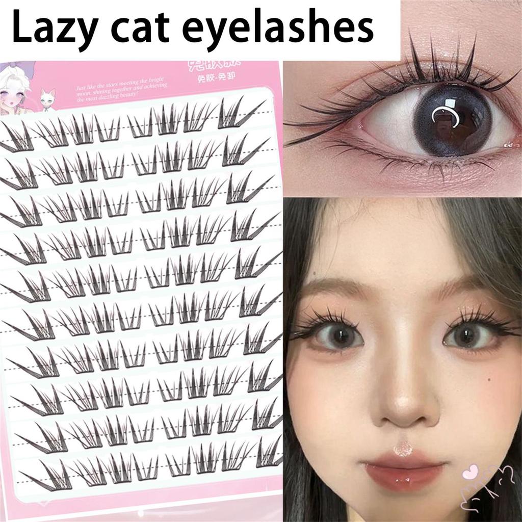 Mắt Mèo Nhìn Tự Nhiên Lông Mi Giả Mô Phỏng Ghép Phân Đoạn Lông Mi Giả Cho Hẹn Hò Cưới Sử Dụng Hàng Ngày
