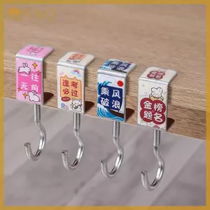 Littleloves1 Dễ Thương Túi Di Động Móc Hoạt Hình Kim Loại Bàn Bên Túi Giá Treo Túi Móc Treo Túi Xách Giá Đỡ Bàn Móc Văn Phòng Bàn Phụ Kiện EN