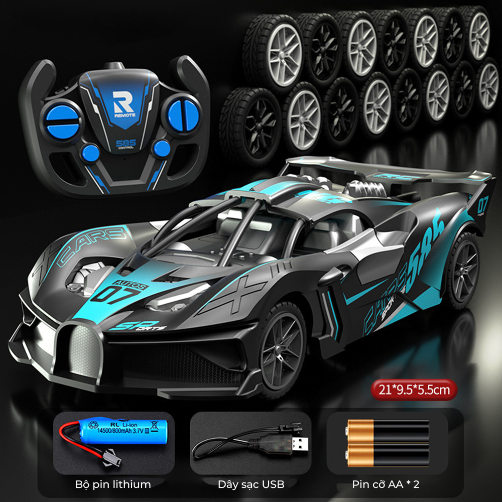 Bugatti Car Toy for Kids 2.4G Remote Control Car RC Racing Toy Car Boy Racing Model Children Toy Car