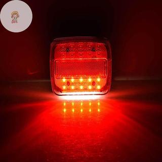 TWE Xe Kéo Xe Tải 20LED Đèn Hậu Phanh Dừng Bật Tín Hiệu Đèn Báo 12V VN