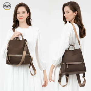 Phong cách Nhật Bản Muji Style / Túi đi học bằng vải Oxford cao cấp / Ba lô thời trang chống trộm dung tích lớn / Ba lô đeo vai bằng vải Oxford đi lại / Ba lô thời trang đơn giản phù hợp