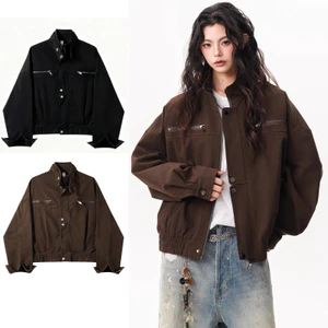 Áo khoác nam TIANLESIWEI kiểu Mỹ retro với phong cách trung tính và cảm hứng từ barn vibes