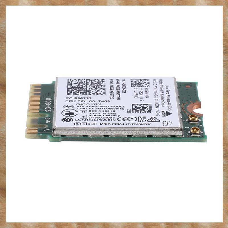 [S Z] 1 CÁI Thẻ AC7265 7265NGW FRU00JT469 802.11AC NGFF BT4.0 Phụ tùng thay thế cho dòng E550 E455 E555