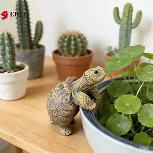 Động Vật Rùa Nhựa Treo Chậu Cho Sân Vườn Ban Công Sân Nhà Hộp Đựng Thực Vật Trang Trí VN