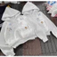 Áo Khoác Nỉ Hoodie Thêu Mèo Dễ Thương Form Rộng Khóa Kéo Dày Dặn Phong Cách Hàn Quốc Nữ HIYU 66 STORE