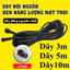 Dây điện nối dài đèn năng lượng mặt trời, dây nối dài 2 chân dài 3m / 5m/ 10m-TOOLIX