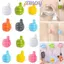 TMOY 20 Chiếc Giá Đỡ Cao Su Hình Tay Silicon Ngón Tay Cái Móc Treo Tường Quản Lý Cáp Dây Tổ Chức Đa Chức Năng Móc Treo Tường Móc TMOY