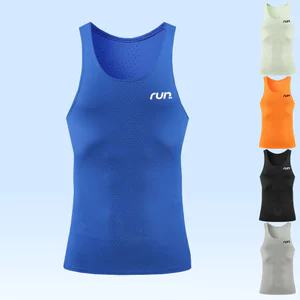 Áo vest thể thao khô nhanh màu trơn cơ bản dành cho nam mùa hè