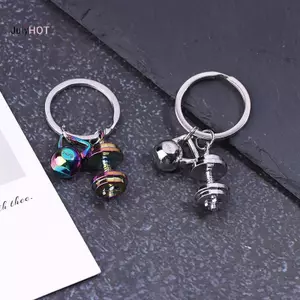 JULYHOT Mini Kim Loại Quả Tạ Móc Khóa Dành Cho Người Đôi Quả Tạ Tập Gym Khuyến Mãi Quà Tặng Nhỏ Di Động Bapa Treo Phụ Kiện Móc Khóa Massivedeals