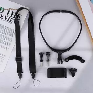 BeautifulHomeA 1 Bộ Camera Hành Động Điện Thoại 2 Trong 1 Ne Giữ Gắn Cho Hành Động Đa Năng Camera Hành Động Phụ Kiện Điện Thoại VN
