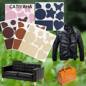 Băng sửa chữa da CATIYAHA, Sửa chữa ghế ô tô Sofa Miếng dán sơ cứu dính chắc chắn, Chất liệu DIY chống thấm nước hữu ích Nhãn dán da tự dính Túi xách Áo khoác nội thất Giày
