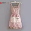 Tạp dề vải Cotton họa tiết hoa cho nữ Tạp dề chống dầu có nhà thơ và thắt lưng có thể điều chỉnh Tạp dề yếm không tay chống thấm nước VN